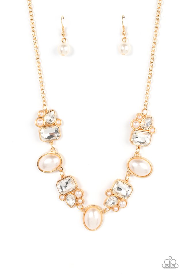 Sensational Showstopper - Gold - Paparazzi Necklace Image
