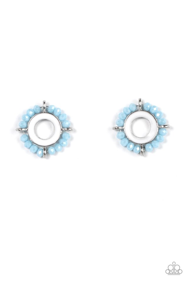 Nautical Notion - Blue - Paparazzi Earring Image