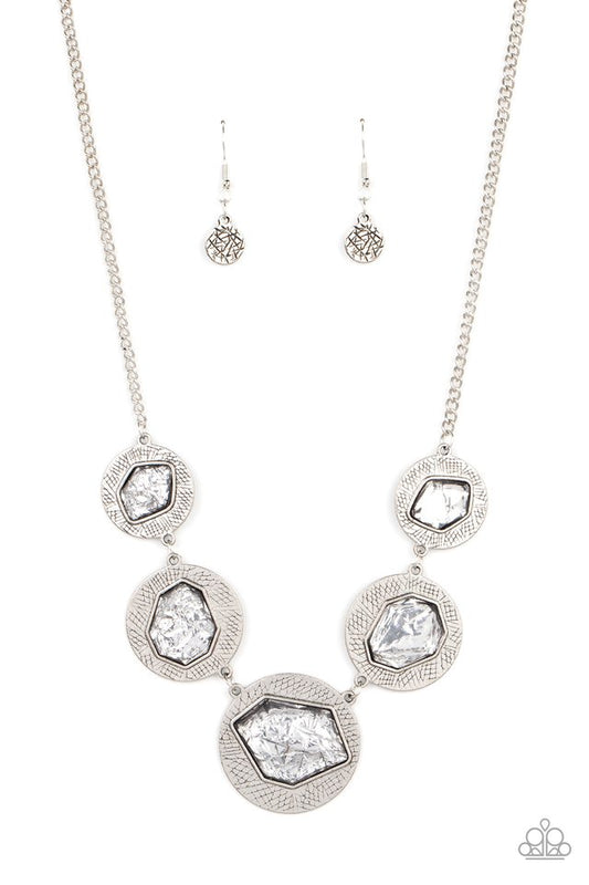 Raw Charisma - Silver - Paparazzi Necklace Image