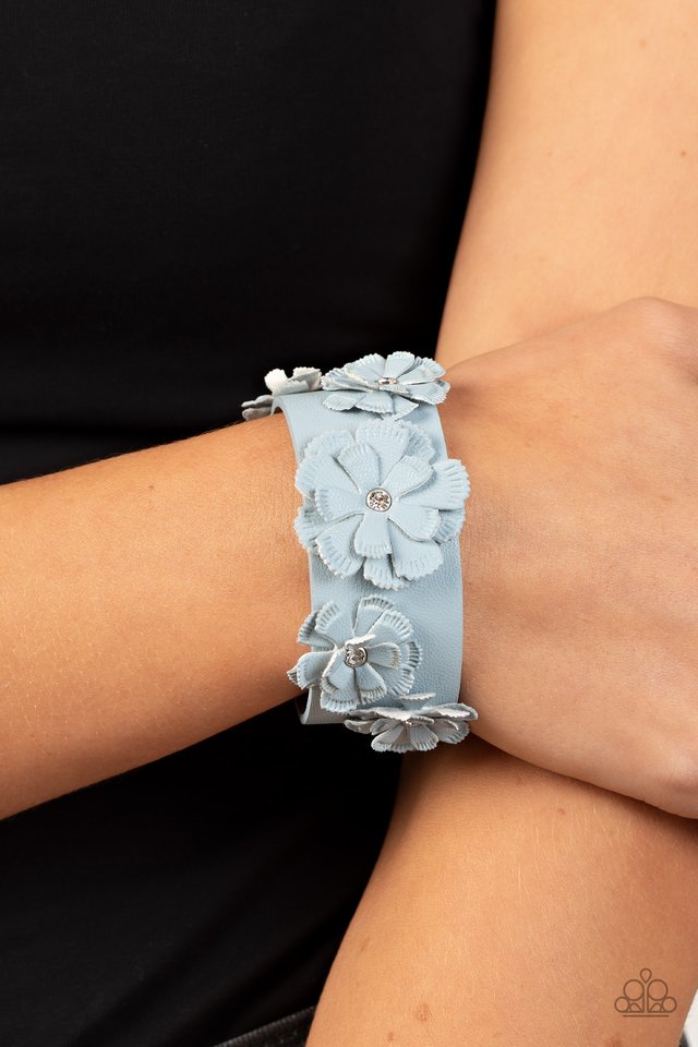 What Do You Pro-POSIES - Blue - Paparazzi Bracelet Image