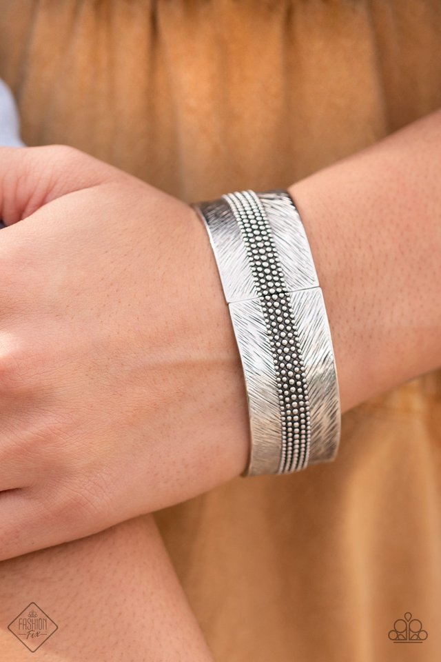 Rancho Refinement - Silver - Paparazzi Bracelet Image