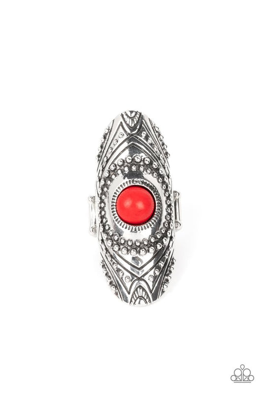 Rural Residence - Red - Paparazzi Ring Image