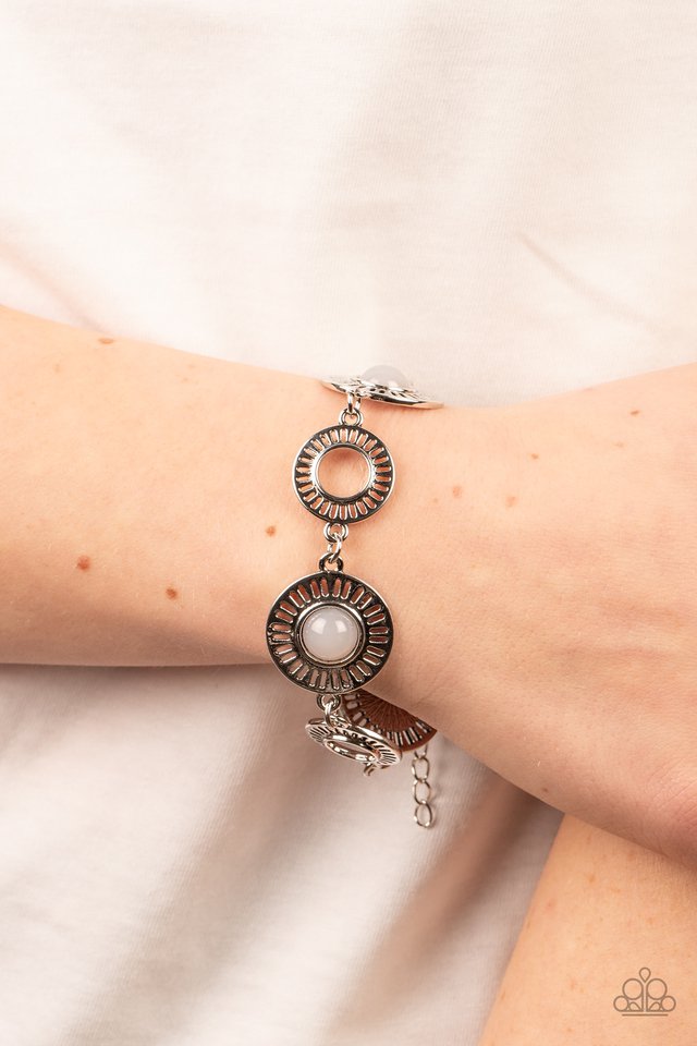 Coastal Charmer - Silver - Paparazzi Bracelet Image