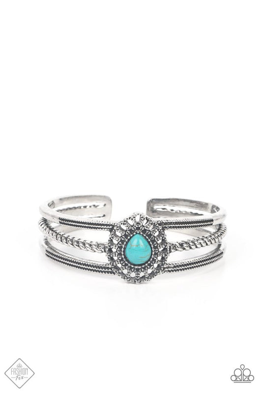 Elemental Escape - Blue - Paparazzi Bracelet Image