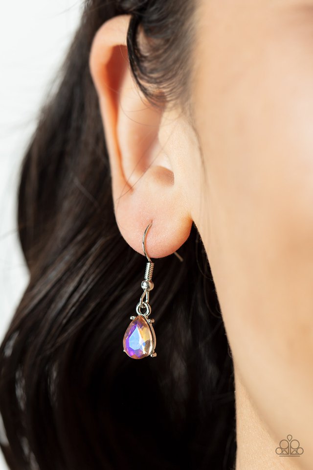 Completely Captivated - Orange - Paparazzi Necklace Image