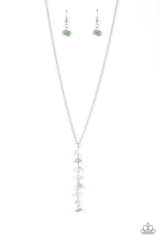 Tranquil Tidings - Green - Paparazzi Necklace Image
