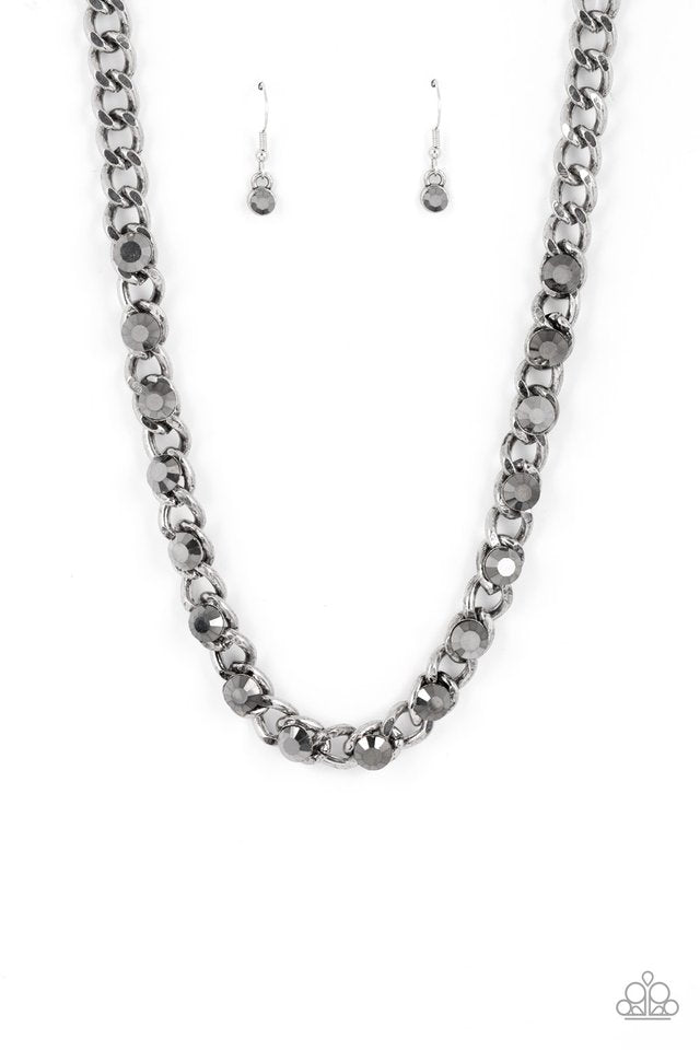 Major Moxie - Silver - Paparazzi Necklace Image