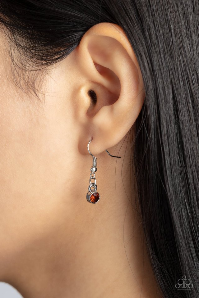 Hypnotic Twinkle - Brown - Paparazzi Necklace Image