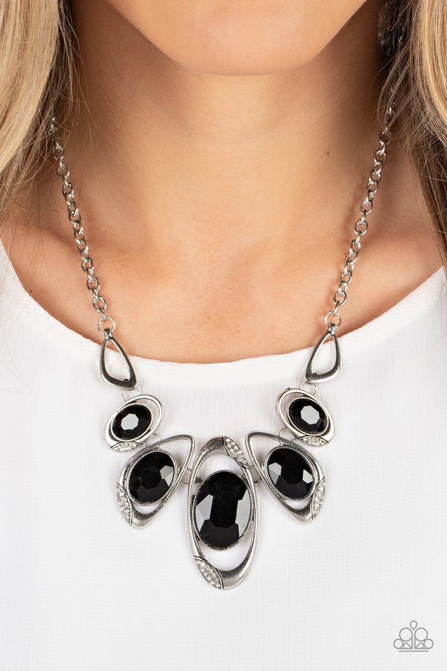 Hypnotic Twinkle - Black - Paparazzi Necklace Image