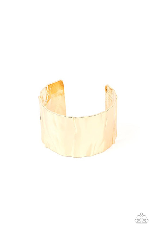 Modern Metallurgy - Gold - Paparazzi Bracelet Image