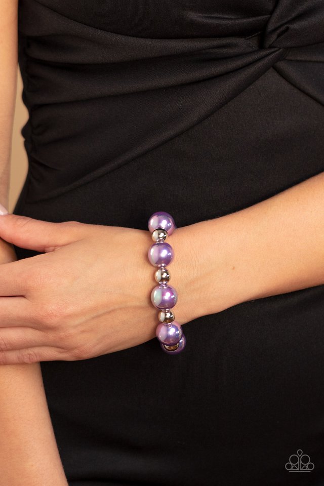 A DREAMSCAPE Come True - Purple - Paparazzi Bracelet Image