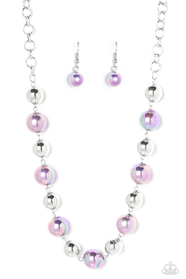Dreamscape Escape - Purple - Paparazzi Necklace Image