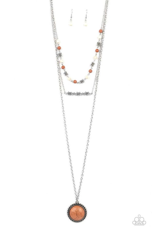 Sahara Symphony - Multi - Paparazzi Necklace Image