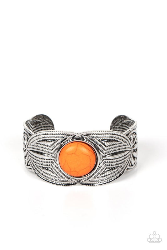Western Odyssey - Orange - Paparazzi Bracelet Image