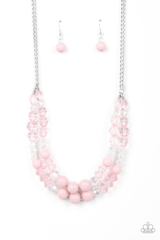 Vera-CRUZIN - Pink - Paparazzi Necklace Image