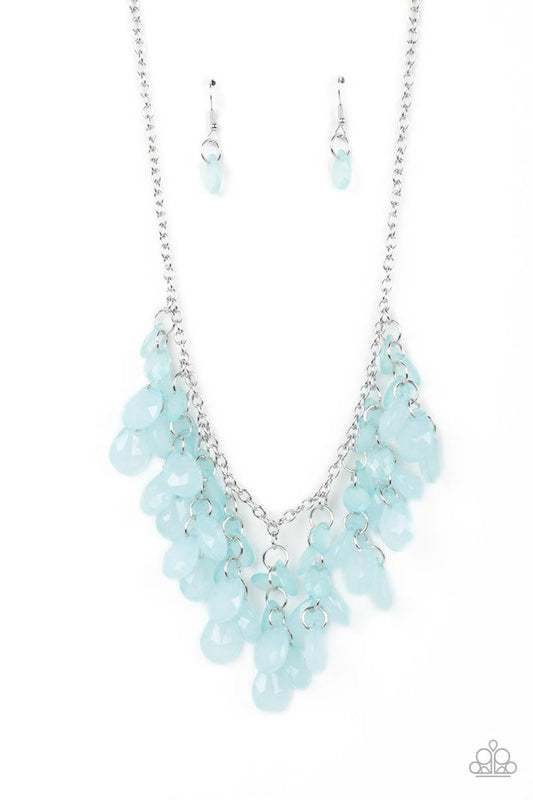 Crystal Cabaret - Blue - Paparazzi Necklace Image