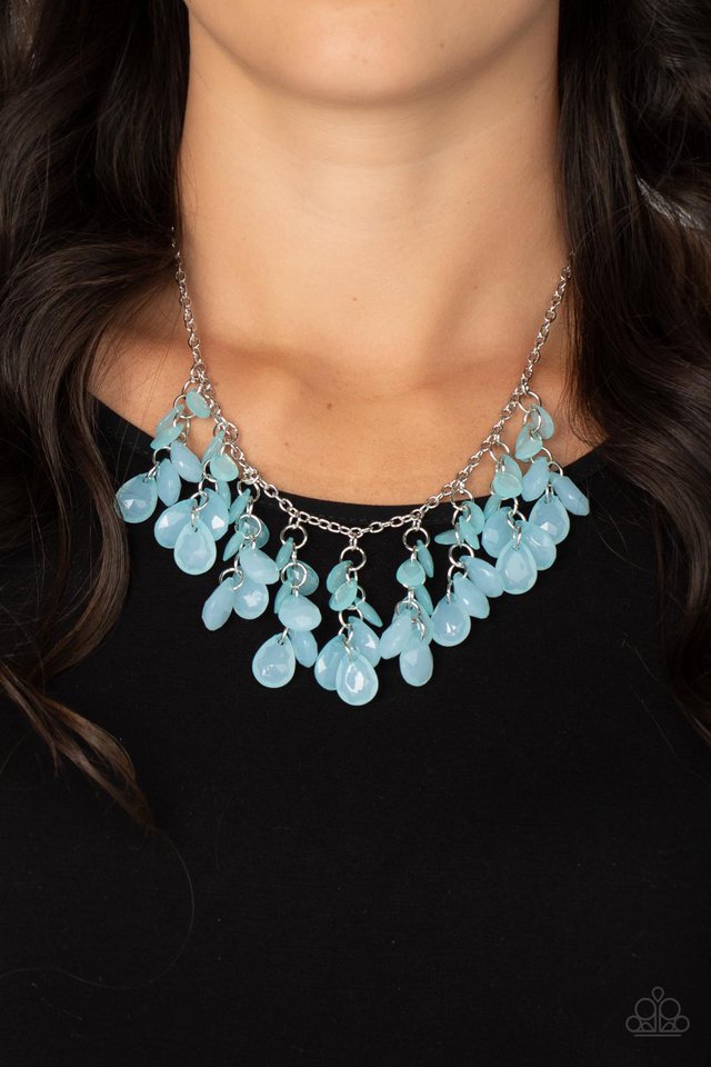Crystal Cabaret - Blue - Paparazzi Necklace Image