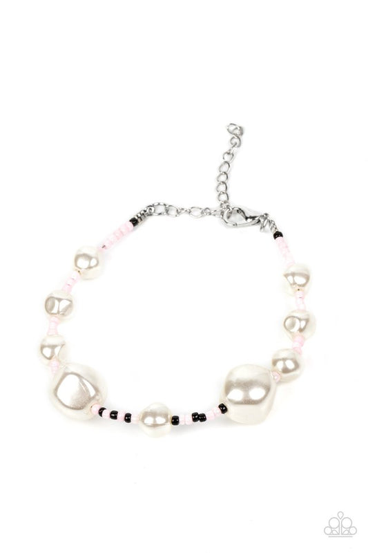 Contemporary Coastline - Pink - Paparazzi Bracelet Image