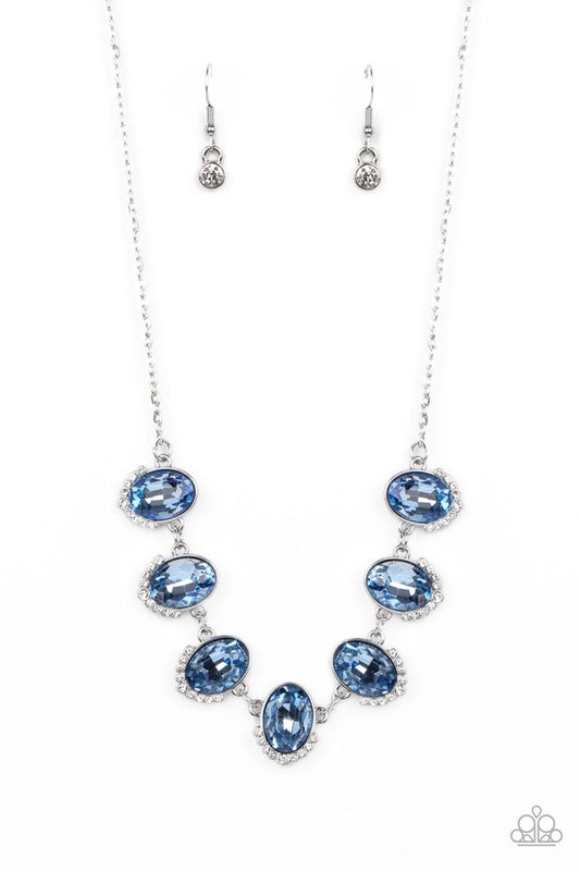 Unleash Your Sparkle - Blue - Paparazzi Necklace Image