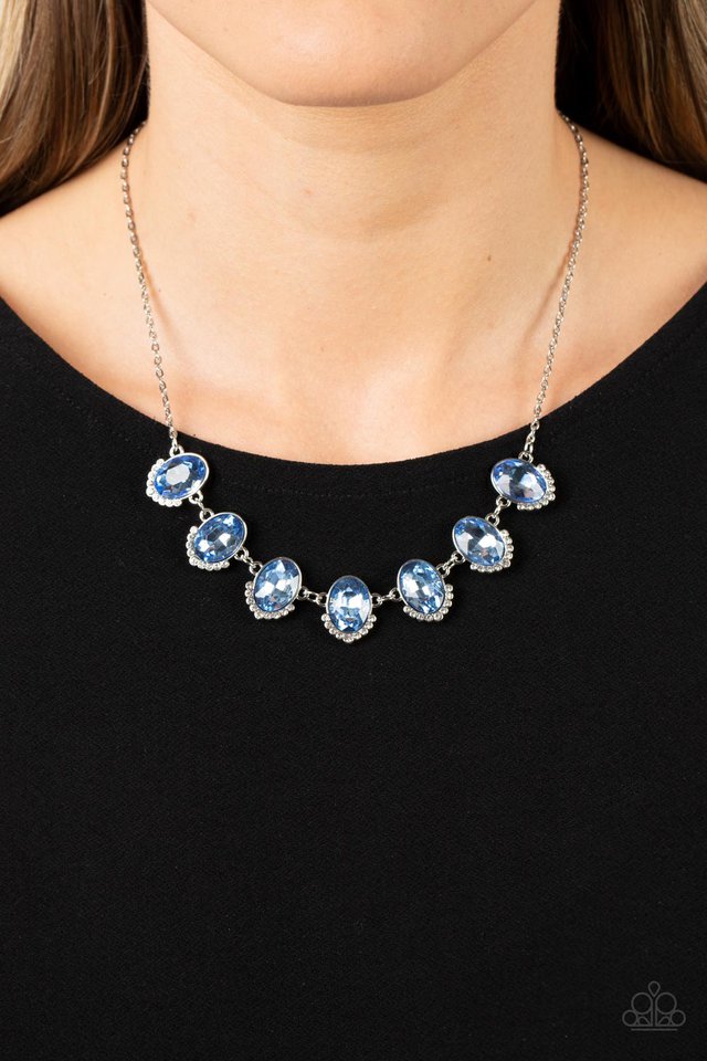 Unleash Your Sparkle - Blue - Paparazzi Necklace Image