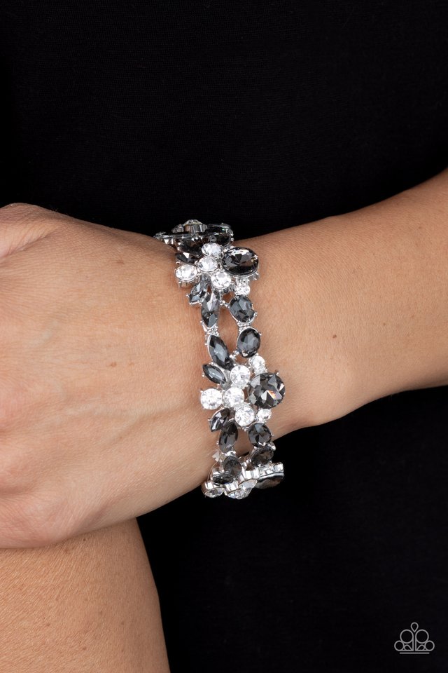 Beloved Bling - Silver - Paparazzi Bracelet Image