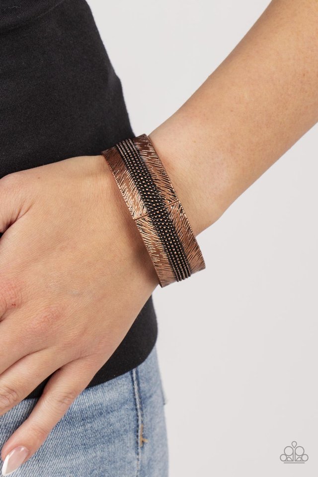 Rancho Refinement - Copper - Paparazzi Bracelet Image