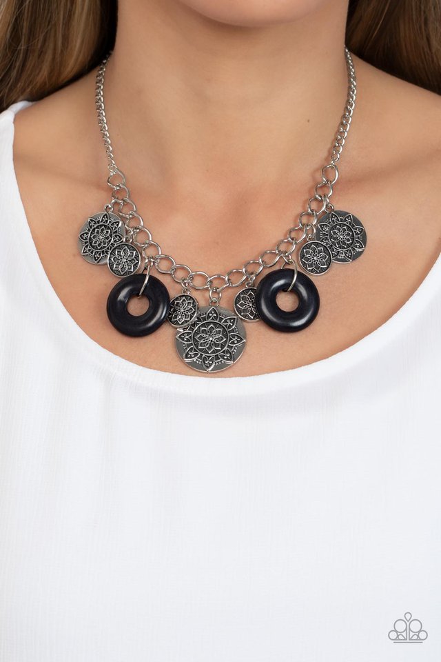 Western Zen - Black - Paparazzi Necklace Image
