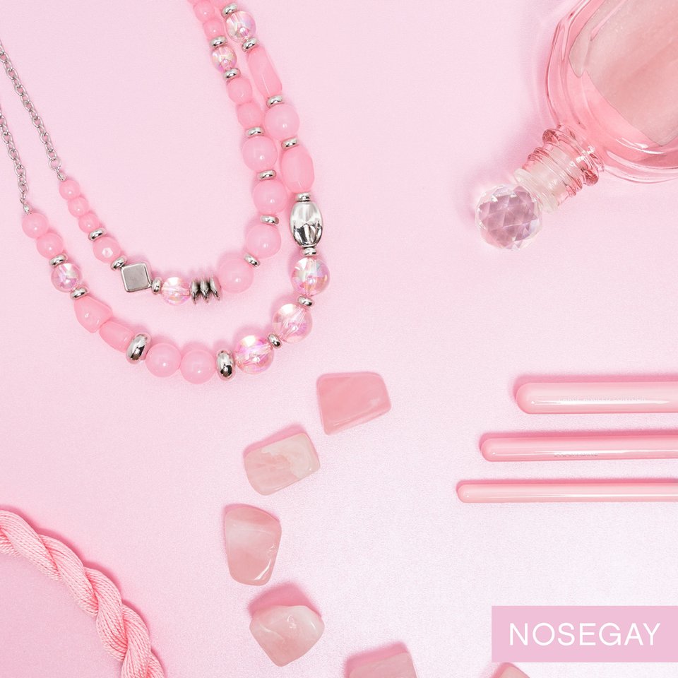 Mere Magic - Pink - Paparazzi Necklace Image