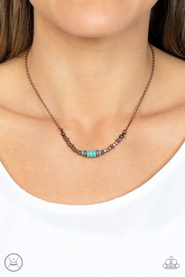 Retro Rejuvenation - Copper - Paparazzi Necklace Image