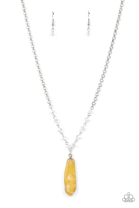 Magical Remedy - Yellow - Paparazzi Necklace Image