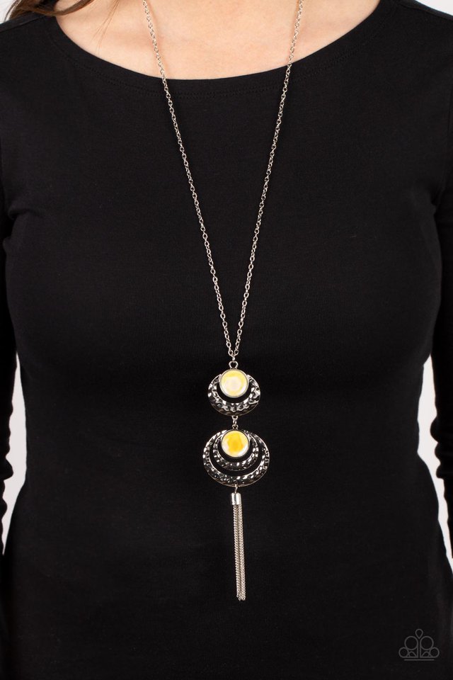 Limitless Luster - Yellow - Paparazzi Necklace Image