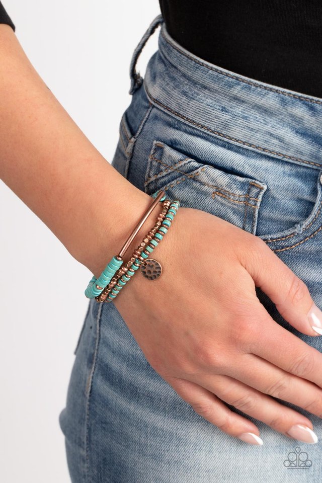 Terraform Trendsetter - Copper - Paparazzi Bracelet Image