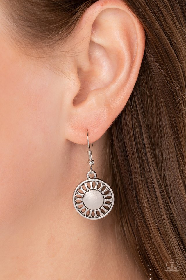 Desert Décor - Silver - Paparazzi Necklace Image