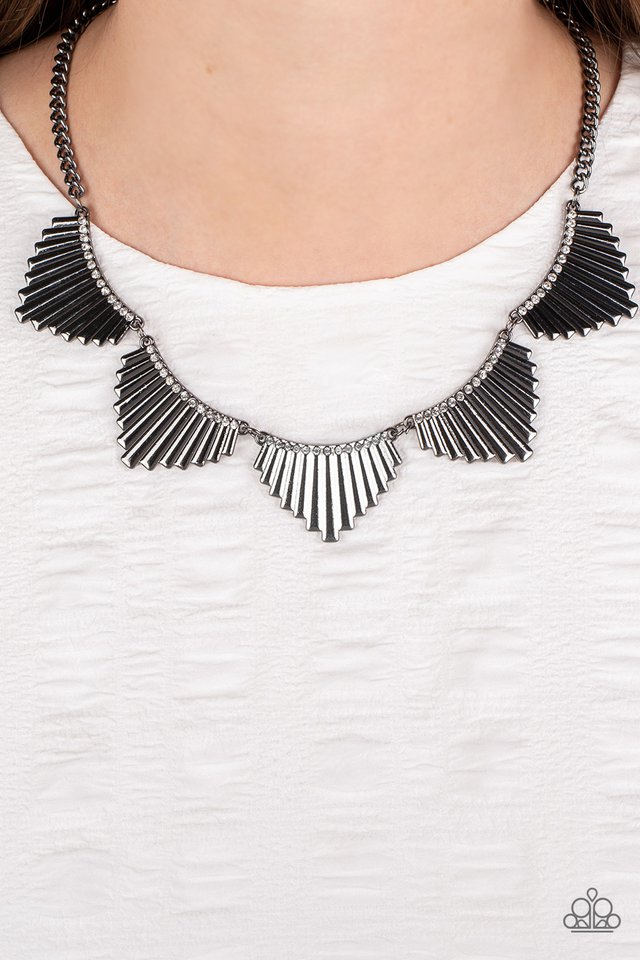 MANE Street - Black - Paparazzi Necklace Image