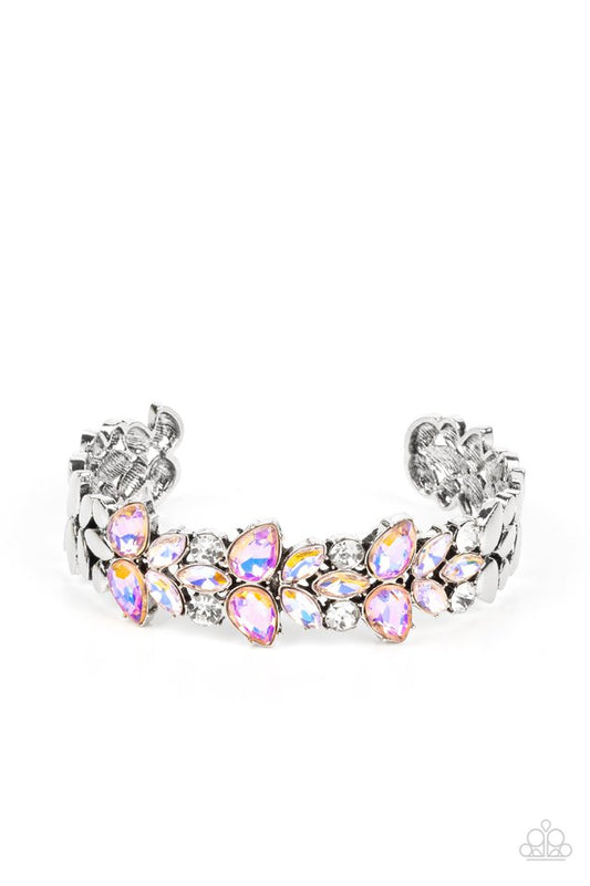 Glacial Gleam - Orange - Paparazzi Bracelet Image