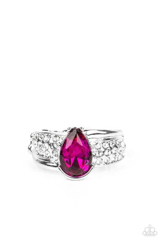 Dive into Oblivion - Pink - Paparazzi Ring Image