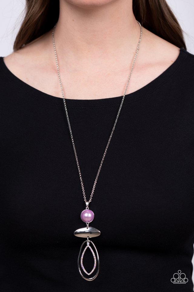 Modern Day Demure - Purple - Paparazzi Necklace Image