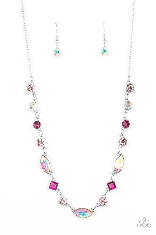 Irresistible HEIR-idescence - Pink - Paparazzi Necklace Image
