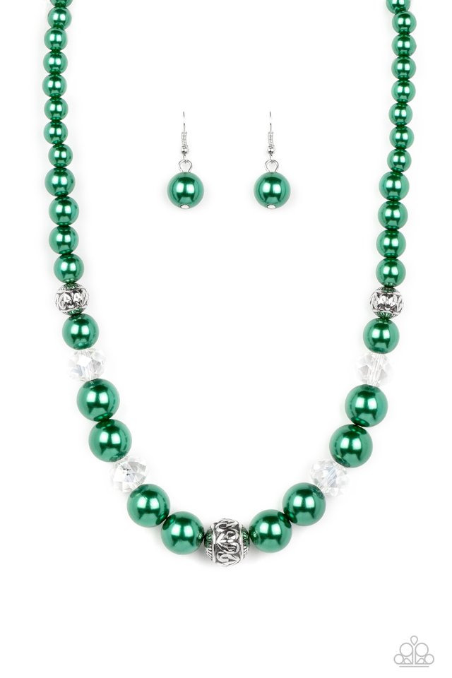 The NOBLE Prize - Green - Paparazzi Necklace Image