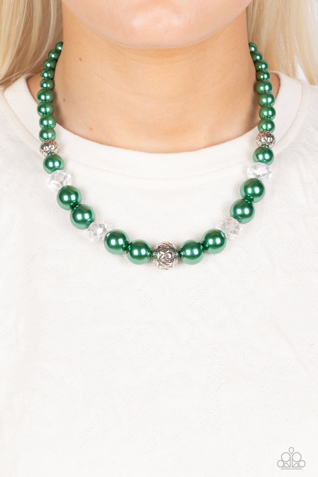 The NOBLE Prize - Green - Paparazzi Necklace Image