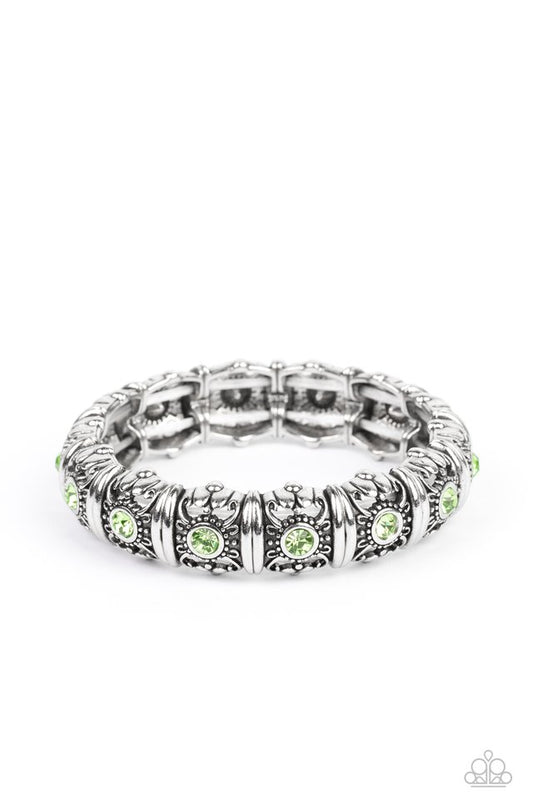 Ageless Glow - Green - Paparazzi Bracelet Image