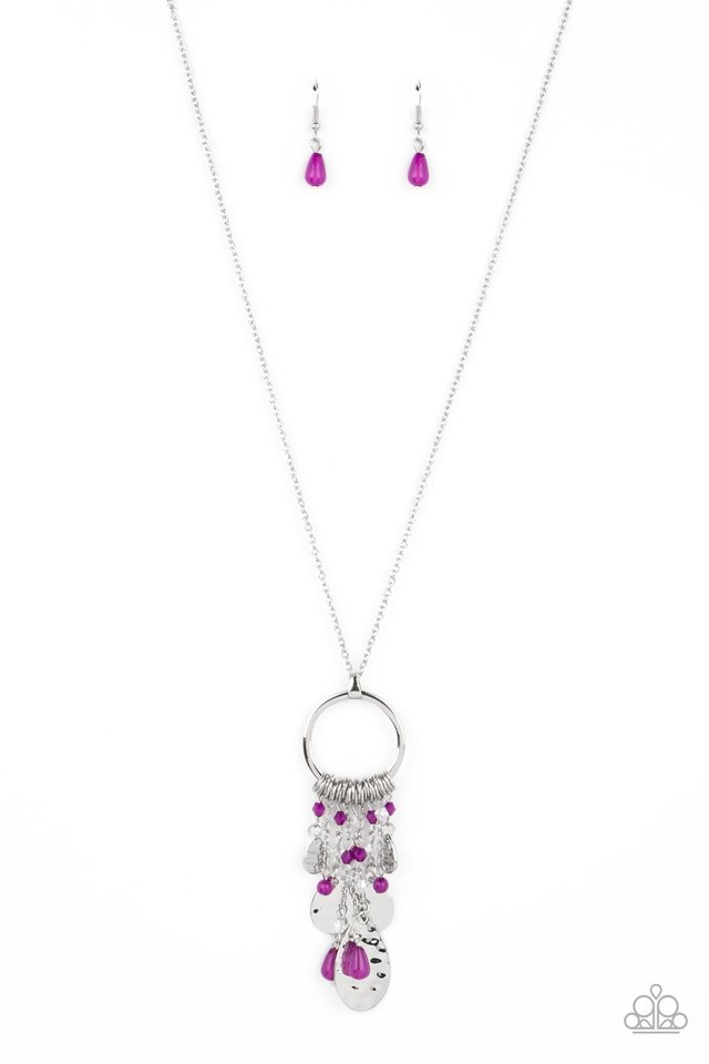 Totally Trolling - Purple - Paparazzi Necklace Image