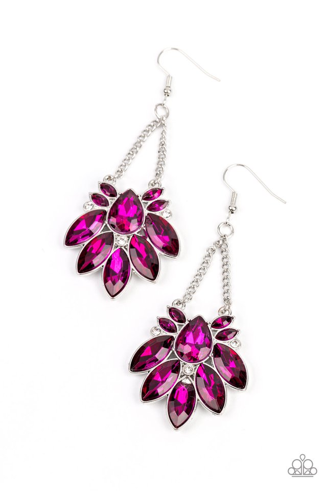 Prismatic Pageantry - Pink - Paparazzi Earring Image