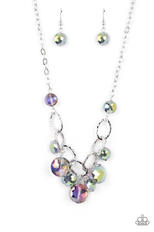Rhinestone River - Multi - Paparazzi Necklace Image