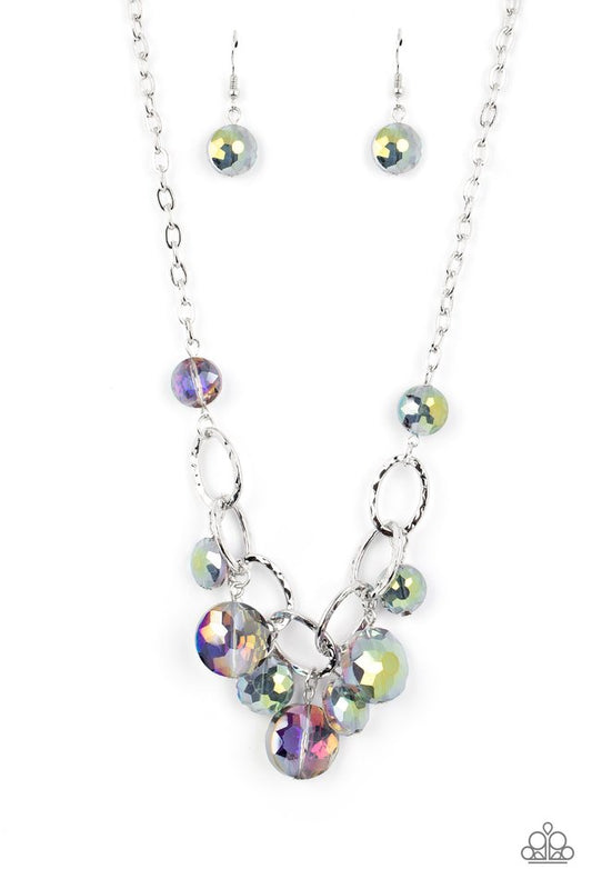 Rhinestone River - Multi - Paparazzi Necklace Image