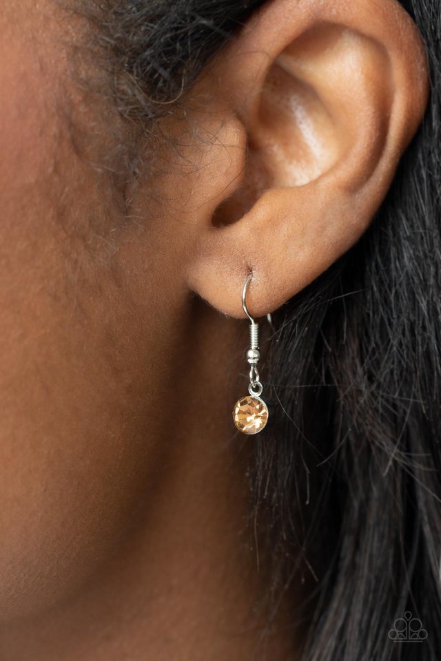 GLOWING Admiration - Brown - Paparazzi Necklace Image