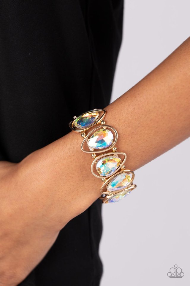 The Sparkle Society - Gold - Paparazzi Bracelet Image
