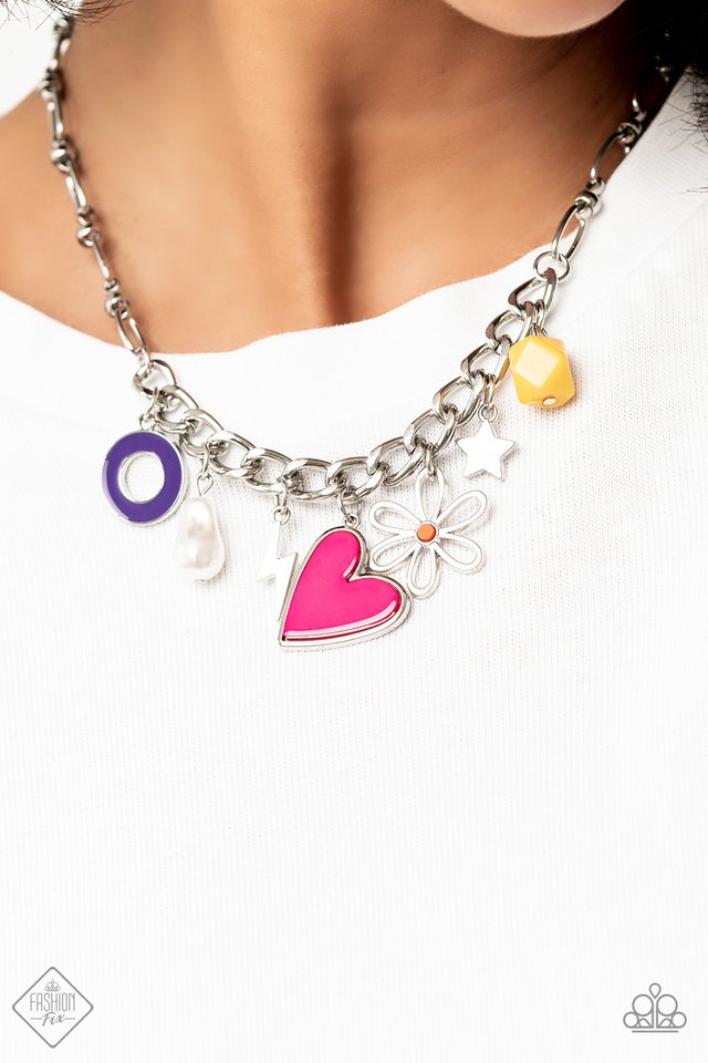 Living in CHARM-ony - Multi - Paparazzi Necklace Image