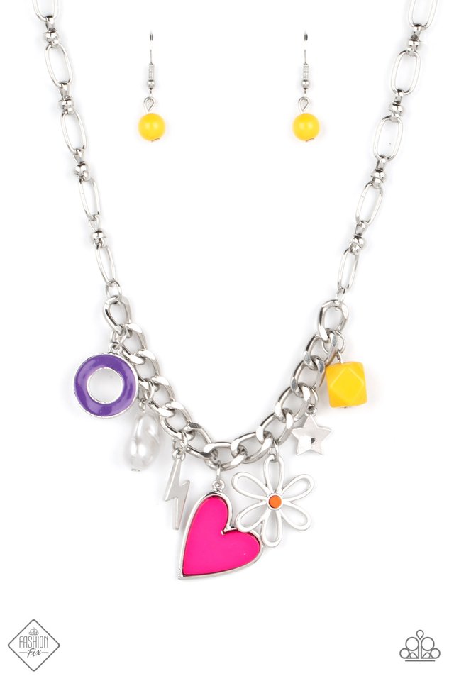 Living in CHARM-ony - Multi - Paparazzi Necklace Image