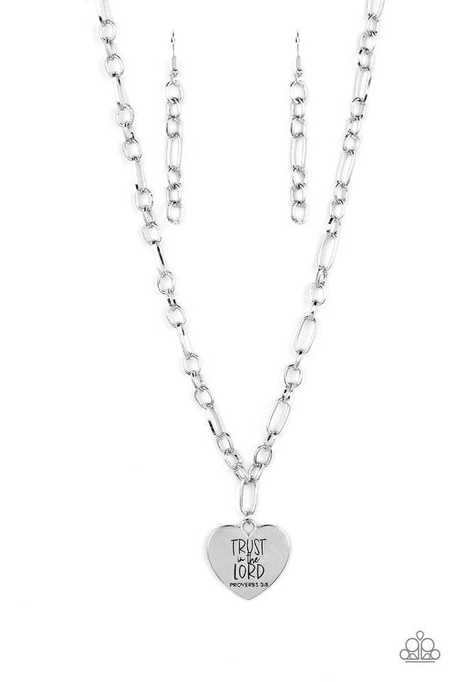 Perennial Proverbs - Silver - Paparazzi Necklace Image
